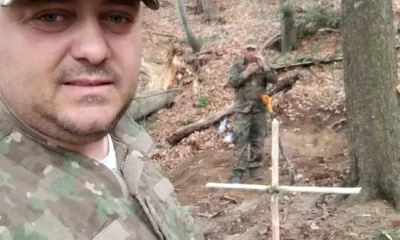 Osemintele unor soldați din Primul Război Mondial, găsite într-o pădure din Bacău. Au fost descoperite de un detectorist