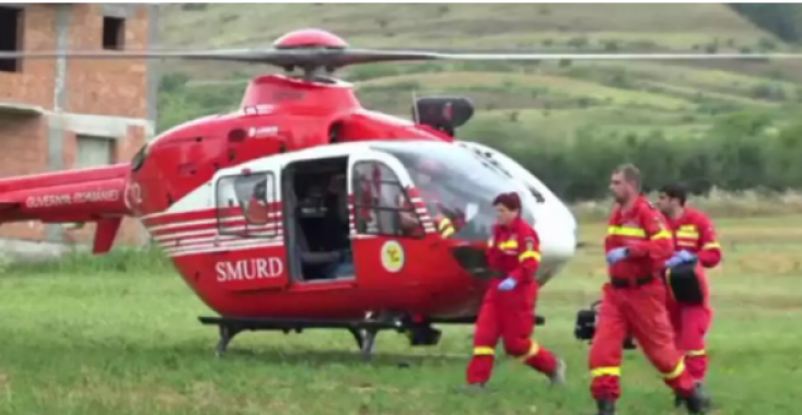 Caz halucinant la Cluj-Napoca. Pacient cu accident vascular, transferat cu elicopterul la Suceava, după ce a fost refuzat de 5 clinici