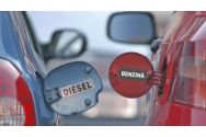  Motorina, mai ieftină decât benzina
