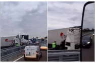  Tineri români, striviți de un TIR în Italia