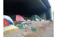  Tabără ilegală, demolată la Roma. Români reținuți de carabinieri