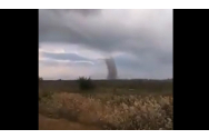  VIDEO Tornadă la Tulcea, la Tatanir