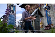 VIDEO - Irlandezul Peter Hurley a străbătut România pe jos. Ce a văzut el de la Săpânța până la Muzeul Țăranului