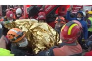 VIDEO -  Copil de 3 ani, scos de sub dărâmături după 65 de ore. Micuța este una dintre victimele cutremurului din Turcia
