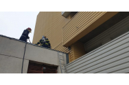 Incendiu în Tudor! A ars fațada căminului T9