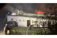 FOTO/VIDEO - Incendiu la metroul din Berlin. Flăcări până la Cer!