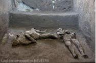 Descoperire arheologică importantă la Pompieri. Au fost găsite trupurile a doi bărbați, foarte bine conservate