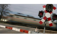 Accident de tren la Râmnicu Vâlcea. O femeie trage să moară