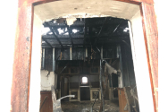Biserica arsă din satul Tudor Vladimirescu va fi înlocuită cu o nouă zidire