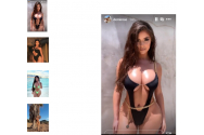 FOTO/VIDEO - Demi Rose, poze incendiare pe Internet