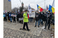 Salariații din Poliția de Frontieră și Penitenciar au ieșit în stradă