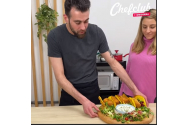 FOTO/VIDEO - Rețetă italială -  Cotlete cu clătite și brânză