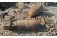 Două proiectile şi zeci de cartuşe au fost găsite de pirotehnişti în pădurea Nemţişor