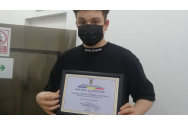 FOTO/VIDEO - Cine este cel mai tânăr român care s-a vaccinat
