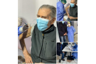 La 99 de ani, un veteran de război s-a vaccinat împotriva COVID