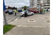 Accident la Moara de Foc. O persoană a fost rănită