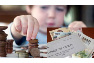 Majorarea alocaţiilor pentru copii va fi discutată de parlament