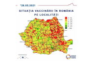 Topul județelor cu cele mai multe vaccinări. Cum stă Iașul