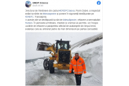 Zăpadă de 4 metri pe Transalpina