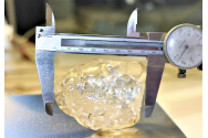 Diamant extrem de rar descoperit în Botswana. Este al treilea din lume ca mărime