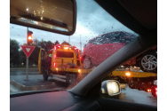 Accident grav în Podu Roș. O femeie a ajuns la spital