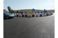 Au fost finalizate lucrările de amenajare a sensului giratoriu de la Leţcani