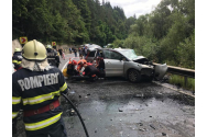 Accident cu 13 victime pe DN 15, unde o maşină şi un microbuz s-au ciocnit. Microbuzul era condus de un ieșean