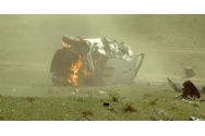Accident grav la Raliul Iaşului. Pilotul Adrian Răspopa este în comă