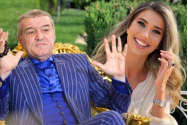 Maria Iordănescu, fiica lui Anghel Iordănescu, s-a măritat. Gigi Becali i-a fost naș