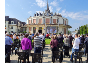 1.000 de credincioși au participat la slujba prilejuită de redeschiderea Catedralei vechi Romano-Catolice.