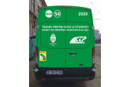 Traseul de autobuz 54 a fost prelungit, la cererea ieşenilor