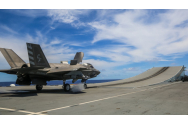 Un avion cu reacție F35 britanic s-a prăbușit în Marea Mediterană