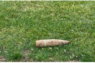 Un bărbat din comuna Fântânele a găsit un obuz pe drum și l-a dus la poliție sub braț