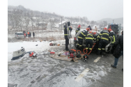 Accident grav la Popricani