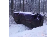 Accident grav cu patru victime la Botoșani - un Volkswagen s-a izbit de un copac