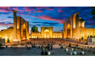 Restaurările din Samarkand, cel mai celebru oraș de pe Drumul Mătăsii, sunt foarte contestate