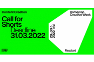Moldova Film Festival dă startul competiției scurtmetrajelor, pentru cea de-a doua ediție a Romanian Creative Week