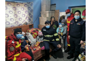 Cinci copii rămași fără adăpost, la Comarna