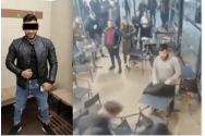 FOTO/VIDEO - Un tânăr este înjunghiat într-o benzinărie deoarece a lăsat ușa deschisă
