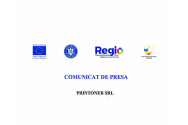 Cresterea competitivităţii societăţii PRINTONER SRL prin investiţia în tehnologie moderna – Anunt finalizare proiect