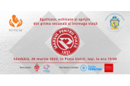 Marșul pentru viață revine la Iași în acest an, în format fizic, fără restricții și fără limitări privind numărul de participanți!