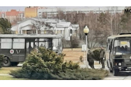 Soldați ruși de la Cernobîl, duși la un spital din Belarus. Au fost puși să sape tranșee în cea mai radioactivă zonă