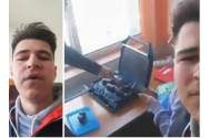 Imagini cu elevii unei clase a XI-a care prăjesc mici în sala de curs. S-a declanşat o anchetă oficială