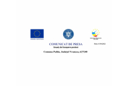 Consolidarea capacității Comunei Paltin, judetul Vracea, de a gestiona situația pandemiei generate de virusul SARS-CoV-2, cod smis 149609, finantat prin Programul Operational Infrastructura Mare 2014-2020C