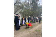Panglică, pâine cu sare și sobor de preoți la inaugurarea unui contor de gaz  la Botoșani