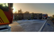 Accident în Spania - doi români plecați la cules usturoi au murit