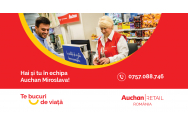 Auchan recrutează în județul tău: Hai în noua echipă Auchan Miroslava și bucură-te de nenumărate beneficii