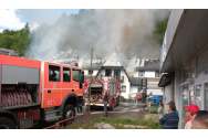 Incendiu la Motelul Bicaz