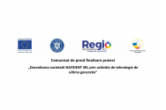 Dezvoltarea societatii NAFIDENT SRL prin achizitie de tehnologie de ultima generatie – Comunicat de presă finalizare proiect