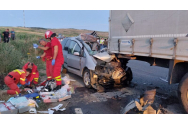 Accident grav la Vaslui. Doi copii au murit pe loc, iar alți doi sunt în comă la Iași